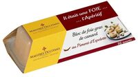 Bloc de Foie Gras de Canard au Piment d'Espelette