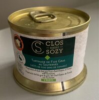 Tartinade de foie gras au sauterne