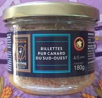 Rillettes de canard du sud ouest