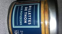 Rillettes de thon aux poivrons