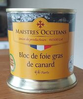 Bloc de foie gras de canard