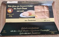Foie gras de canard entier du sud-ouest mi-cuit