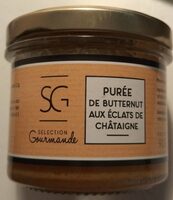 Purée de butternut aux éclats de châtaigne