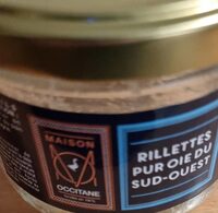 Rillettes pur oie du sud-ouest