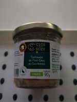 Tartinade de foie gras au sauternes