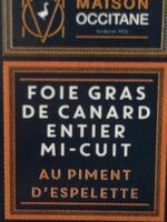 Foie gras de canard entier mi-cuit