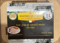 Foie gras de canard entier mi-cuit