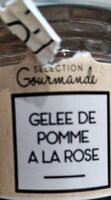 Gelée de pommes à la rose