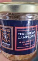 Terrine de campagne à la vieille prune