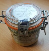 Fois gras de canard entier des Landes mi cuit