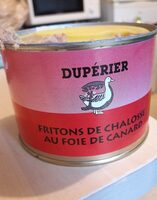 Fritons de chalosse au foie de canard