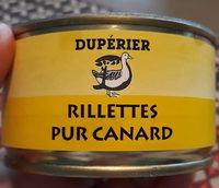 Rillettes pur canard