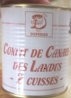 Confit de canard des Landes - 2 cuisses