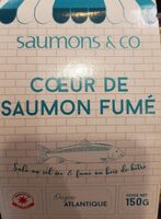 Cœur de saumon fumé
