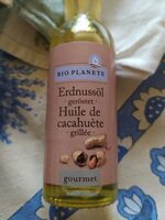 Huile de cacahuète grillée