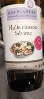 Huile cuisson sésame