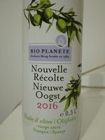 Huile d'olive Nouvelle Récolte 2016