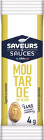 900061 Moutarde de Dijon Sticket 4 g x 1000 - Saveurs & Sauces.