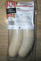 Boudin blanc au lait frais de Normandie