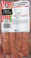 Chipolatas aux herbes précuites