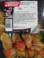 Brochette Poulet miel citron