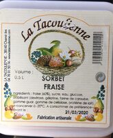 Sorbet fraise