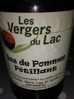 Jus de pommes pétillant