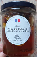 Délice Miel de fleur amandes et noisettes