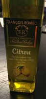 Huile d olive vierge extra aromatisée au citron