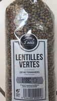 Lentilles vertes