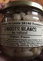 Lingots blancs au naturel
