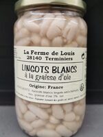Lingots Blancs à la graisse d'oie