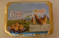 6 oeufs frais