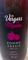 Jus de pomme cassis