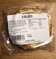 4 Blinis CATEL ROC