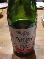 Petillant pur jus raisin de Savoie
