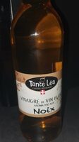 Vinaigre de vin blanc aromatisé  aux noix