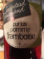 Pur jus pomme framboise