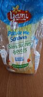 Pain de mie sandwich sans sucre ajouté