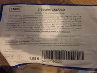 Eclairs chocolat