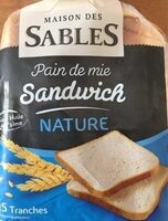 Pain de mie nature