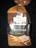 Pain mie de Sandwich Complet