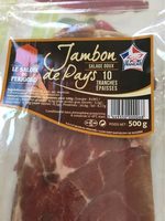 Jambon De Pays 10 Tranches