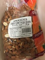 Amandes Décortiquées