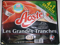 Les grandes tranches - jambon cru