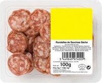 Rondelles de saucisse seche