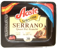 Serrano Quart Pré-Tranché