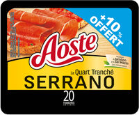 Serrano Le Quart tranché (+10% gratuit)