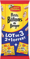 Petits Bâtons de Berger Nature (2+1 gratuits)