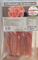 Chiffonnade de Jambon cru